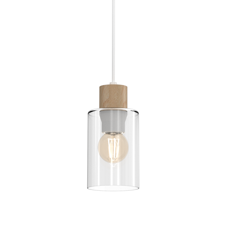 Lampa wisząca MADERA 1xE27 MLP8554 Milagro