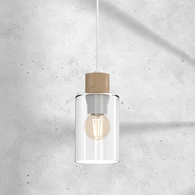 Lampa wisząca MADERA 1xE27 MLP8554 Milagro