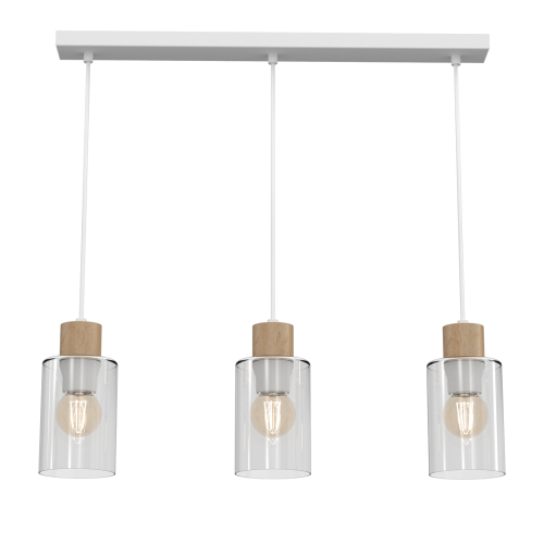Lampa wisząca MADERA 3xE27 MLP8555 Milagro