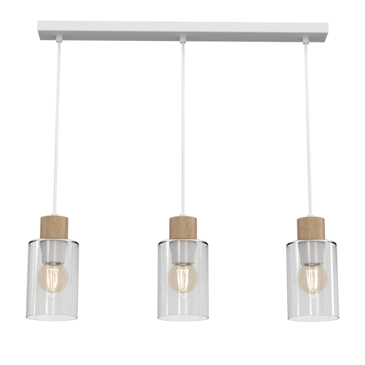 Lampa wisząca MADERA 3xE27 MLP8555 Milagro
