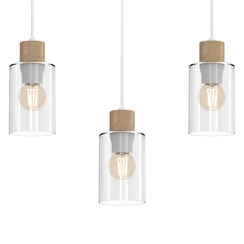 Lampa wisząca MADERA 3xE27 MLP8555 Milagro