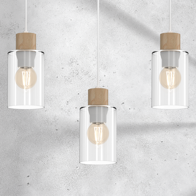 Lampa wisząca MADERA 3xE27 MLP8555 Milagro
