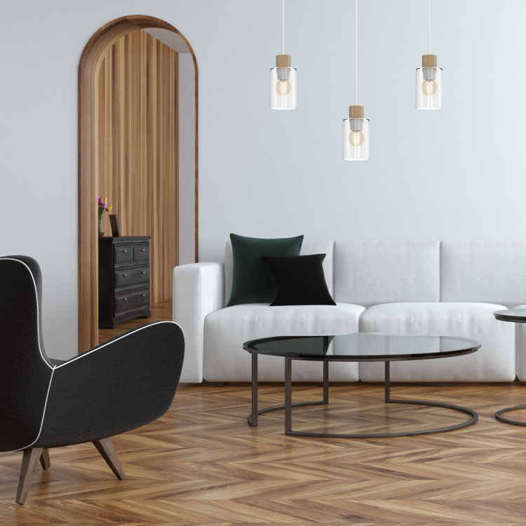 Lampa wisząca MADERA 3xE27 MLP8555 Milagro