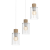 Lampa wisząca MADERA 3xE27 MLP8556 Milagro