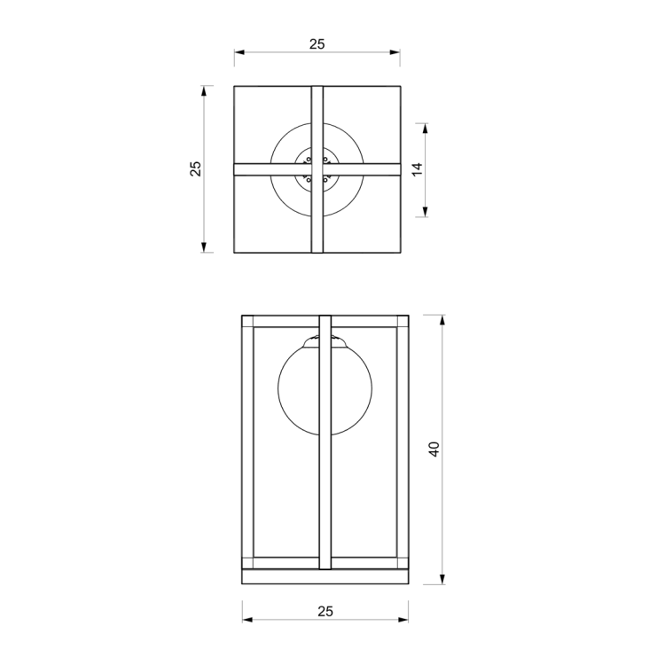 Lampa stołowa DIEGO 1xE14 MLP8571 Milagro