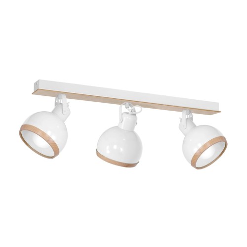 Lampa sufitowa OVAL WHITE 3xE27 MLP8651 Milagro