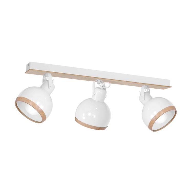 Lampa sufitowa OVAL WHITE 3xE27 MLP8651 Milagro