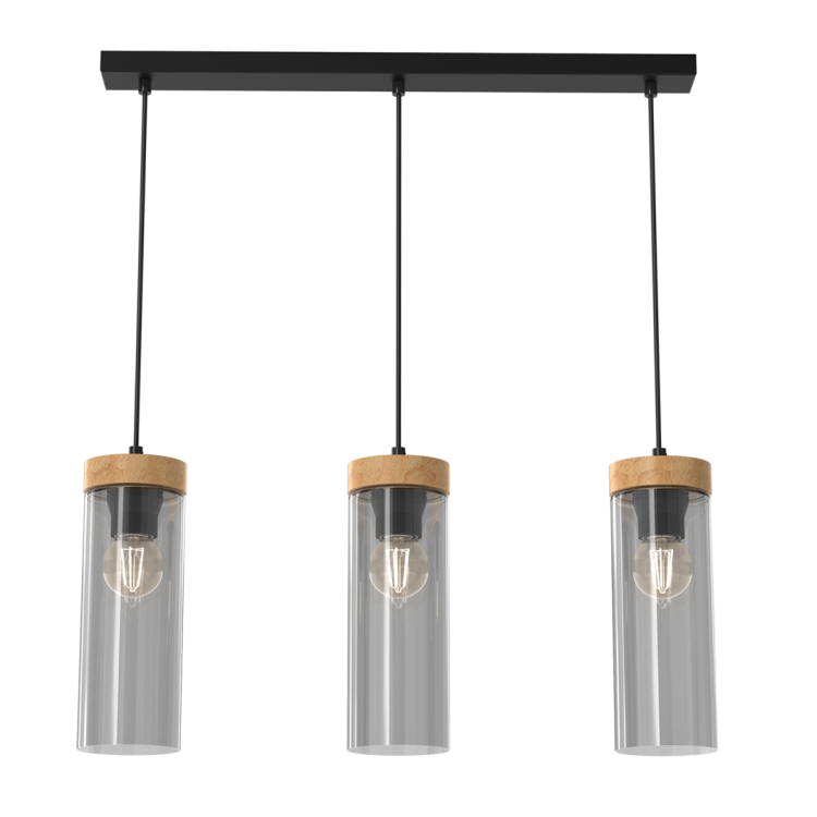 Lampa wisząca ELICA 3xE27 MLP8665 Milagro