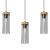 Lampa wisząca ELICA 3xE27 MLP8665 Milagro