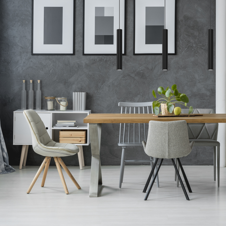 Lampa wisząca HUDSON BLACK 1xGU10 MLP8791 Milagro