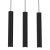 Lampa wisząca HUDSON BLACK 3xGU10 MLP8792 Milagro