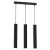 Lampa wisząca HUDSON BLACK 3xGU10 MLP8792 Milagro