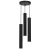 Lampa wisząca HUDSON BLACK 3xGU10 MLP8793 Milagro