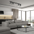 Lampa sufitowa HUDSON BLACK 4xGU10 MLP8797 Milagro
