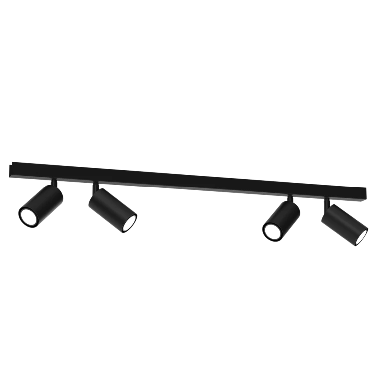 Lampa sufitowa HUDSON BLACK 4xGU10 MLP8797 Milagro