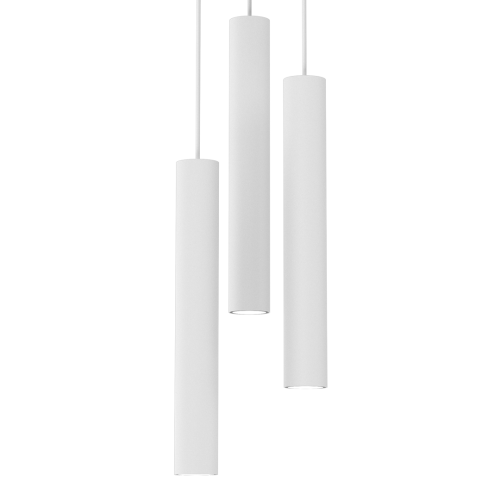 Lampa wisząca HUDSON WHITE 3xGU10 MLP8800 Milagro