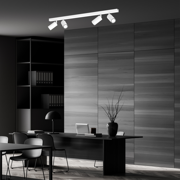 Lampa sufitowa HUDSON WHITE 4xGU10 MLP8804 Milagro