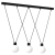 Lampa wisząca CAPRI 3xG9 MLP8818 Milagro