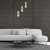 Lampa sufitowa wisząca żyrandol punktowa LINES 3xE27 MLP8826 Milagro 3x E27 Loft nowoczesna oprawa oświetleniowa tuba zwis drewno drewniana Inspiracje Premium