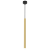 Lampa sufitowa wisząca żyrandol punktowa Industrialna MONZA BRASS 1xG9 max 8W LED MLP8839 Milagro 1x G9 Loft nowoczesna oprawa oświetleniowa tuba zwis czarny czarna złoty czarno złota Inspiracje Premium