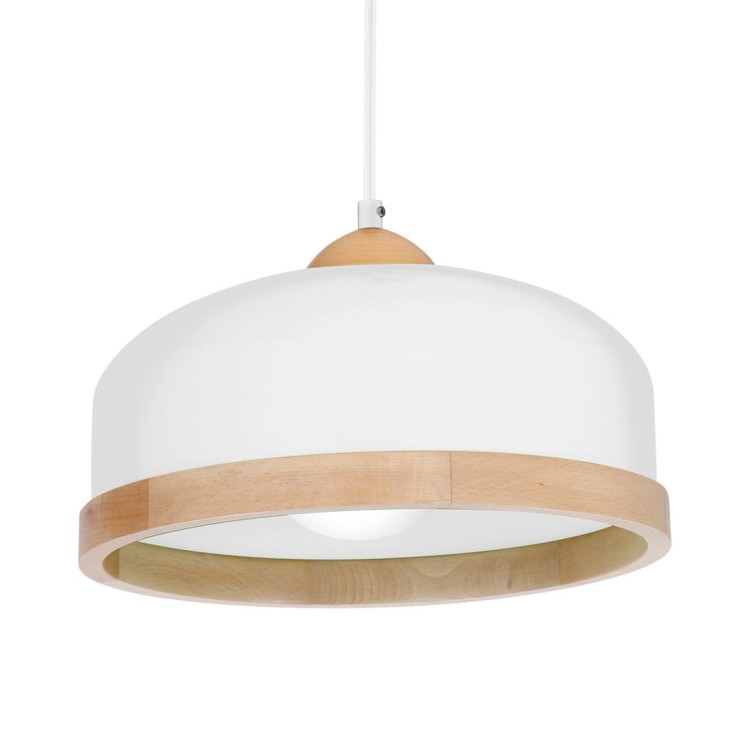Lampa wisząca STUDIO WHITE 1xE27 MLP8848 Milagro