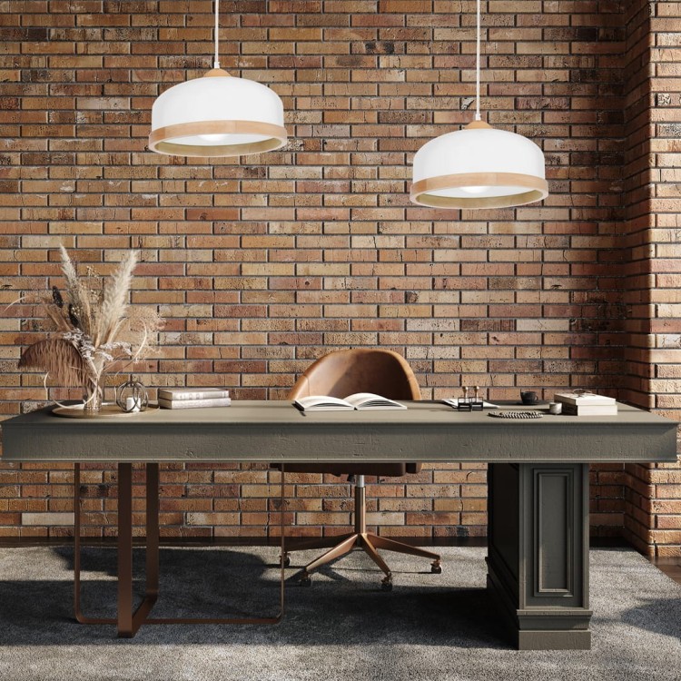 Lampa wisząca STUDIO WHITE 1xE27 MLP8848 Milagro