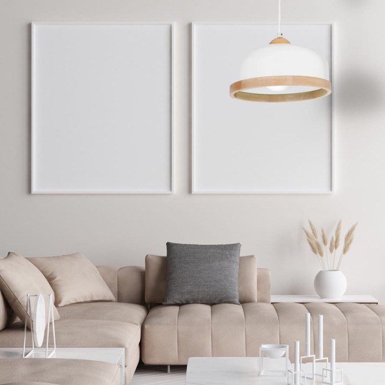 Lampa wisząca STUDIO WHITE 1xE27 MLP8848 Milagro