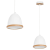 Lampa wisząca STUDIO WHITE 1xE27 MLP8849 Milagro