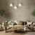 Lampa wisząca STUDIO WHITE 3xE27 MLP8850 Milagro