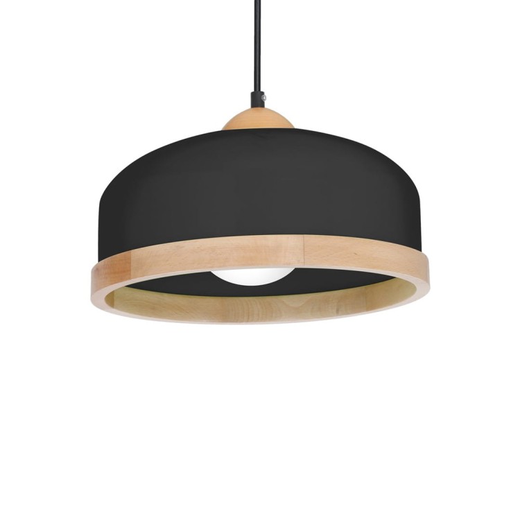 Lampa wisząca STUDIO BLACK 1xE27 MLP8851 Milagro