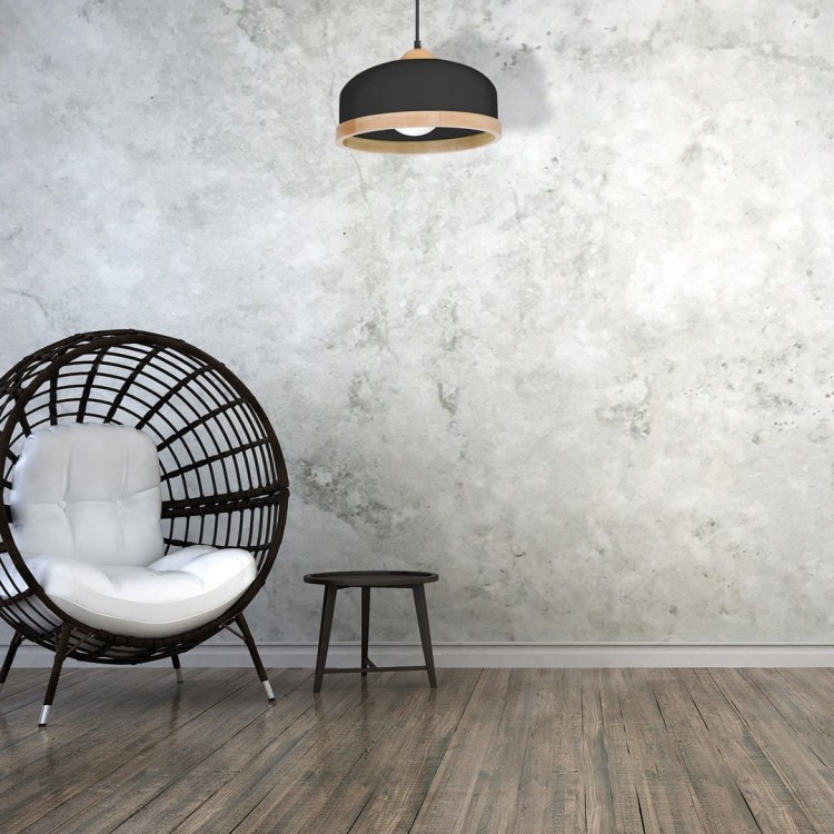 Lampa wisząca STUDIO BLACK 1xE27 MLP8851 Milagro