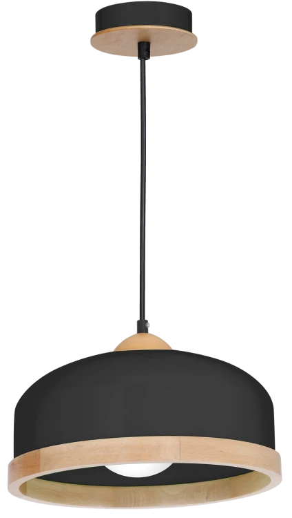 Lampa wisząca STUDIO BLACK 1xE27 MLP8851 Milagro