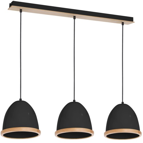 Lampa wisząca STUDIO BLACK 3xE27 MLP8853 Milagro