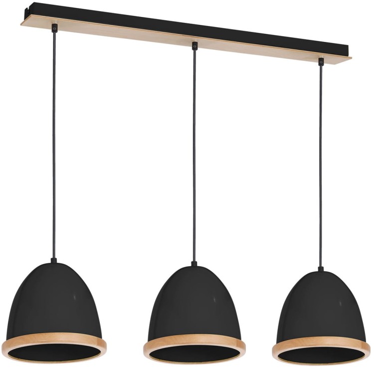 Lampa wisząca STUDIO BLACK 3xE27 MLP8853 Milagro