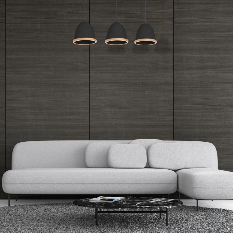 Lampa wisząca STUDIO BLACK 3xE27 MLP8853 Milagro