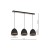 Lampa wisząca STUDIO BLACK 3xE27 MLP8853 Milagro