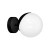 Kinkiet SFERA BLACK 1xE14 MLP8854 Milagro