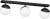 Lampa sufitowa SFERA BLACK 3xE14 MLP8857 Milagro