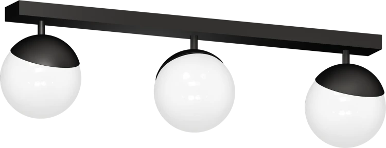 Lampa sufitowa SFERA BLACK 3xE14 MLP8857 Milagro
