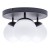 Lampa sufitowa SFERA BLACK 3xE14 MLP8858 Milagro