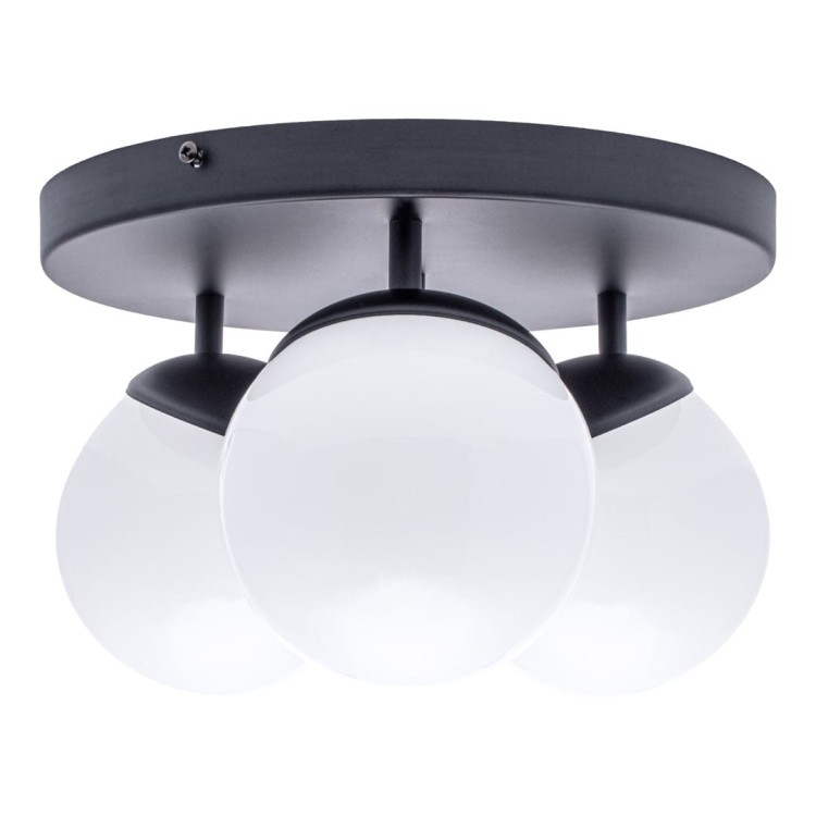 Lampa sufitowa SFERA BLACK 3xE14 MLP8858 Milagro
