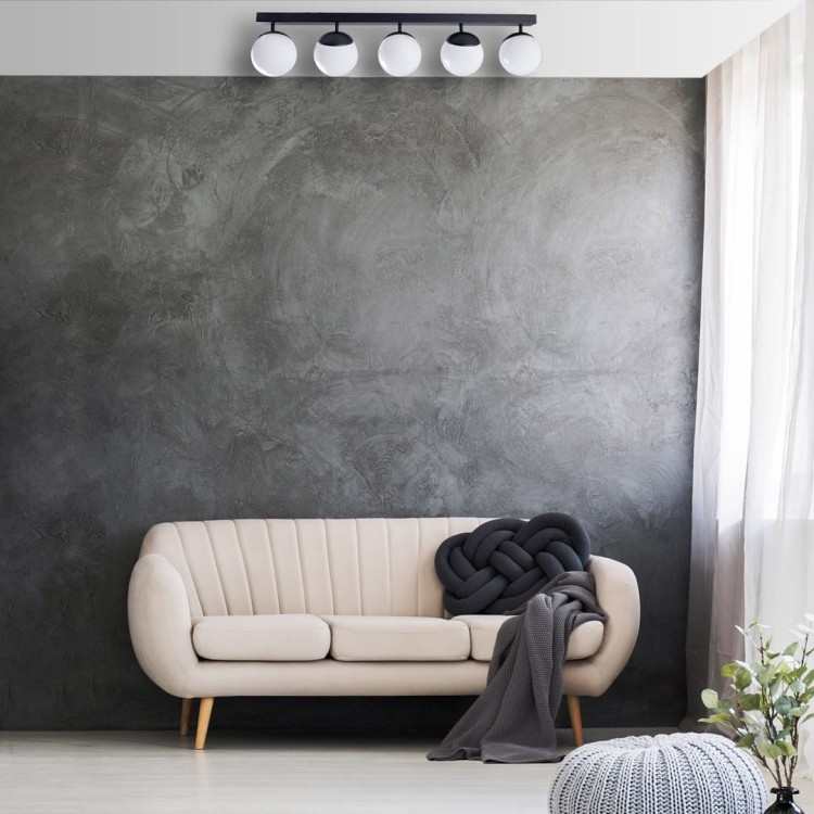 Lampa sufitowa SFERA BLACK 5xE14 MLP8859 Milagro