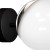 Kinkiet SFERA BLACK/CHROME 1xE14 MLP8870 Milagro