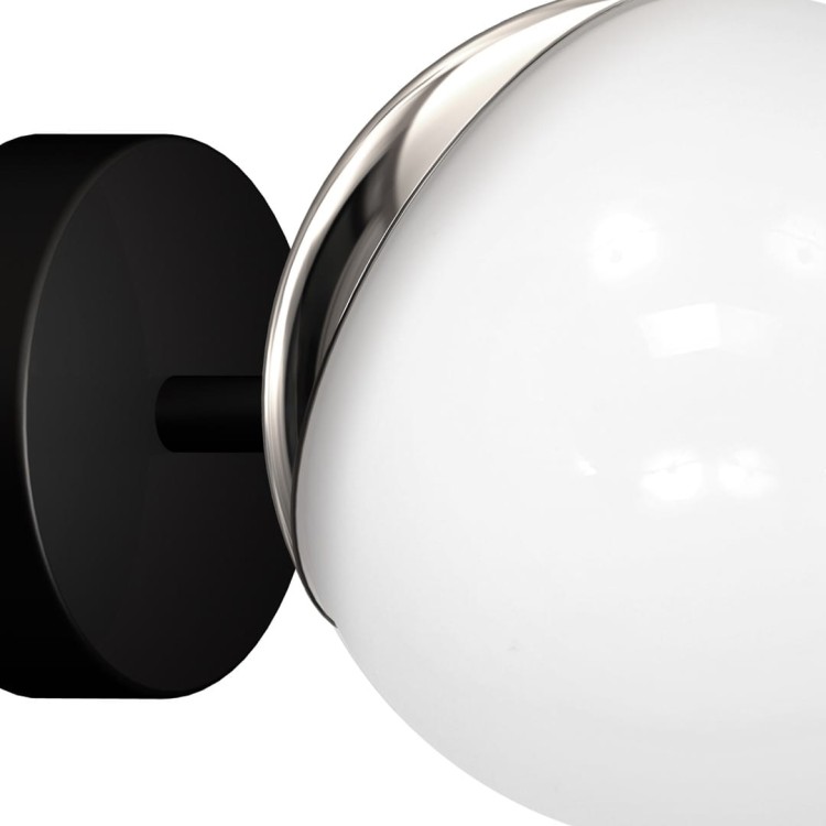 Kinkiet SFERA BLACK/CHROME 1xE14 MLP8870 Milagro