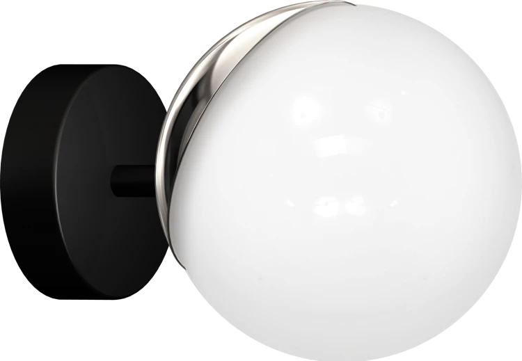 Kinkiet SFERA BLACK/CHROME 1xE14 MLP8870 Milagro