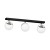 Lampa sufitowa SFERA BLACK/CHROME 3xE14 MLP8873 Milagro