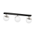 Lampa sufitowa SFERA BLACK/CHROME 3xE14 MLP8873 Milagro
