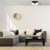 Lampa sufitowa SFERA BLACK/CHROME 3xE14 MLP8874 Milagro