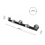 Lampa sufitowa SFERA BLACK/CHROME 5xE14 MLP8875 Milagro