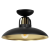 Lampa sufitowa FELIX BLACK/GOLD 1xE27 MLP8905 Milagro